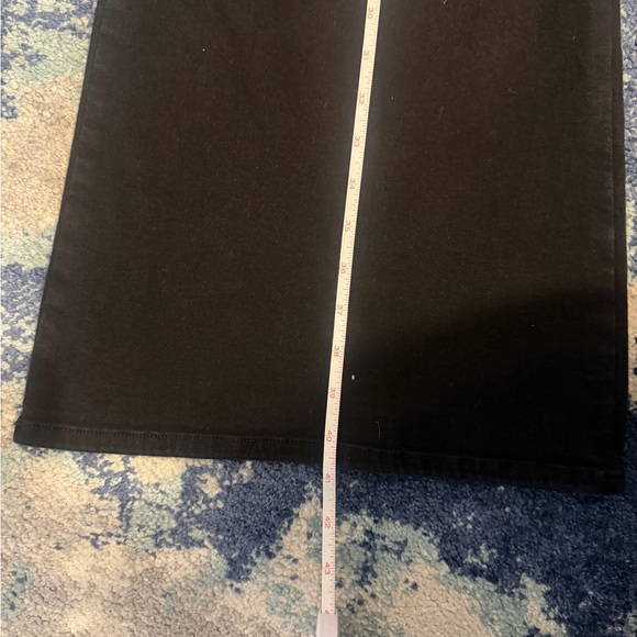 Frame Denim Black Wide-Leg Pants - Picture 8 of 9